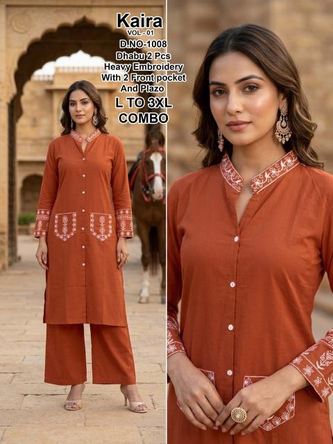 Desi kudi kaira vol 1 coord set women wholesale clothes